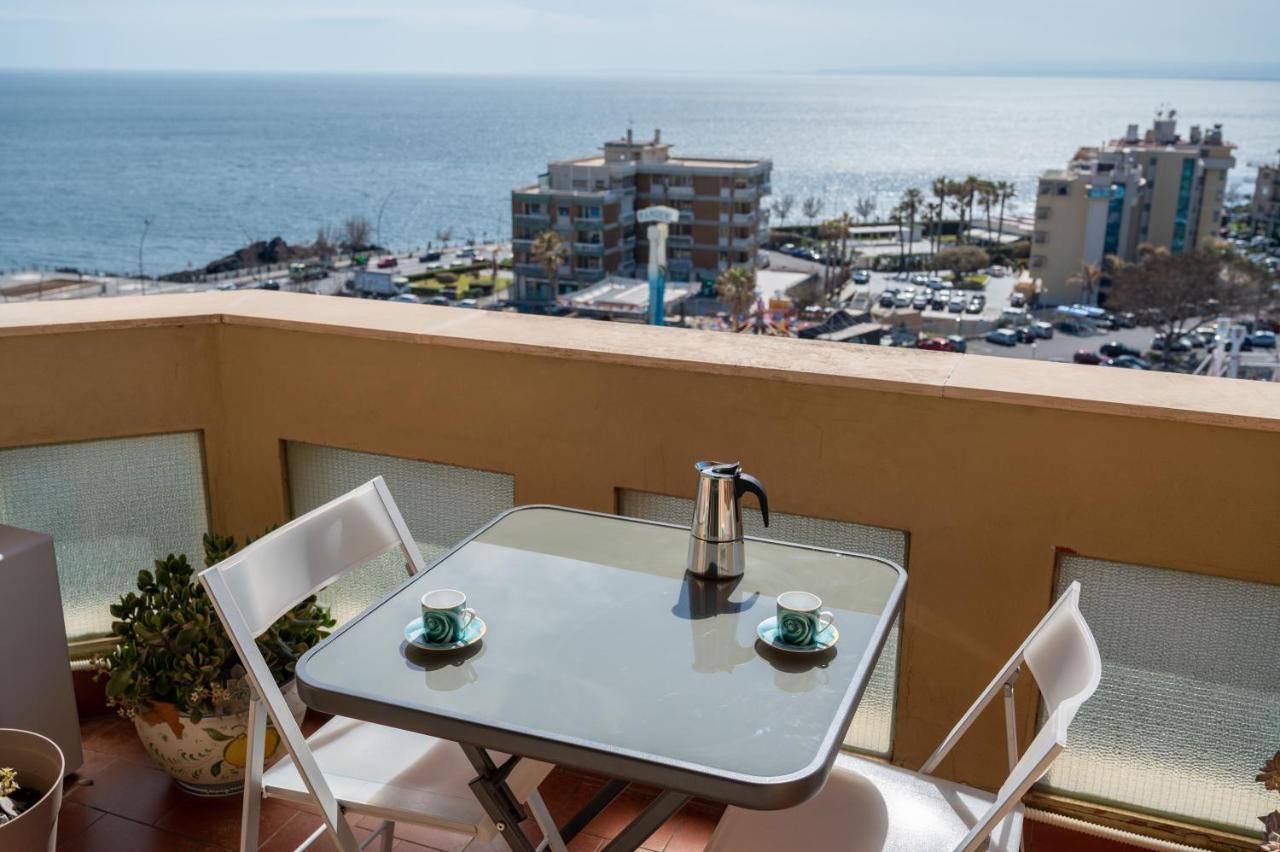 Catania Seaview Apartment With Balcony Catânia Exterior foto