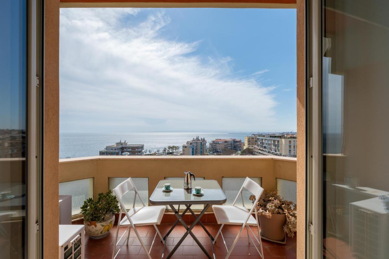 Catania Seaview Apartment With Balcony Catânia Exterior foto